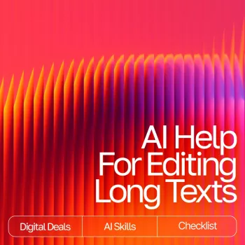 Edit Long Drafts Faster: AI-Assisted Checklist