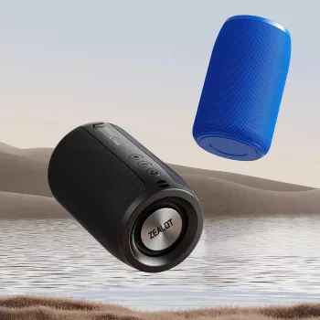 Pocket Waterproof Speaker: Deep Bass + AUX/TF Play